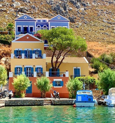 A wonderful house with a large yard on the sea, in a beautiful little harbour wi Greece Lefkadio studio, on the sea Entire home vacation rental 7397527