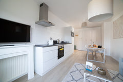 This lovely studio apartment is filled with natural light. Recently renovated, o Brussels, Belgium Sweet Inn |  Cosy studio near the EU Quarter Entire rental unit vacation rental 553283549146755670