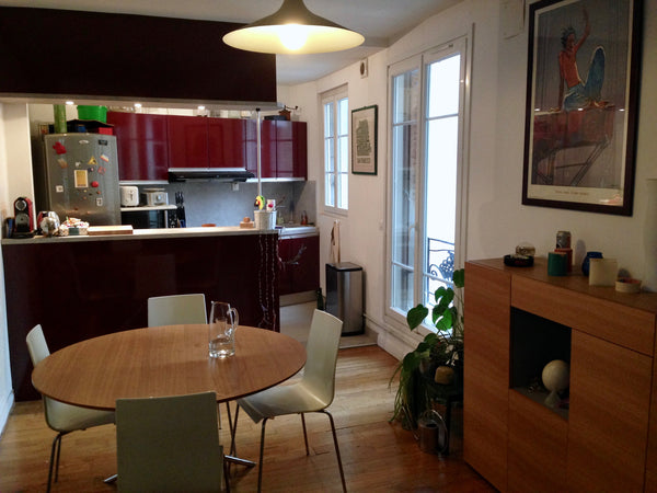 Appartement de 69 m2, au 3e étage sans ascenseur. Immeuble datant de 1900, calme Paris, France Grand 3 pièces de charme au coeur de Paris Entire rental unit vacation rental 16328347