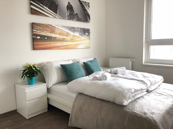 Awesome accommodation near entertainment park Prater/ 10 min from the city-centr Bratislava, Slovakia !! Modern Studio next to Prater with great view !! Entire rental unit vacation rental 22134205