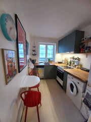 Glem dine bekymringer i denne rummelige og rolige bolig. <br /><br />Lejligheden Copenhagen, Denmark 2 værelses lejlighed med tilhørende altaner i sol. Entire condo vacation rental 19186052