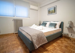 The apartment is equipped with kitchen appliances, Flat-screen TV and air condit GR All4Greece Parasiou Entire rental unit vacation rental 40303057