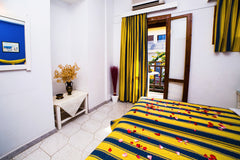 In a complex apartment, this apartment has a well-equipped kitchenette with an o Heraklion, Greece Charming apartment in the heart of Malia (3pax) Room in aparthotel vacation rental 34650126