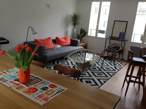 Appartement design et très lumineux, situé dans un des quartiers les plus authen Paris, France Design Bastille/Aligre/Gare de Lyon Entire rental unit vacation rental 7255820