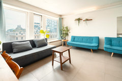 Stylish apartment with a gorgeous view of the city center and the sunrise. <br / Antwerp, Belgium Sunrise View Apartment in the Center of Antwerp Entire rental unit vacation rental 656349586380372493