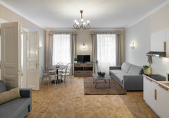 This homely one bedroom apartment on the 1st floor is ideal for a family or grou Prague, Czechia One Bedroom Apartment North America Entire rental unit vacation rental 604777