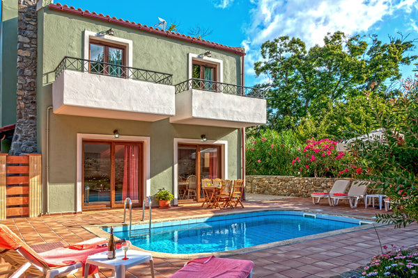 In the most beautiful corner of Crete in the prefecture of Chania, right on the  Chania, Greece Villa with prvt pool & Jacuzzi near Elafonissi Entire home vacation rental 33875727
