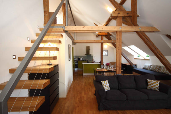 The apartment is delightfully furnished, with a fully equipped kitchen, an inter Prague, Czechia Tasteful apartment with River View - 62 Entire rental unit vacation rental 208007