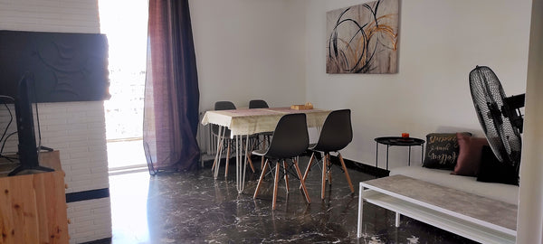 The newly renovated apartment is located in the central area of Athens. There ar GR Apartment with mountain view Entire rental unit vacation rental 52889050