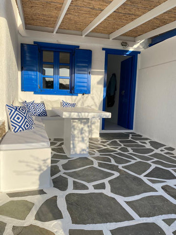 <b>License number</b><br />00001659130 Pavia, Italy Blu house in Mykonos with beach, pool & parking Cycladic home vacation rental 628070349916960200