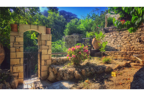If you wish to write, paint, live...come to the fairytale old village of Kato Mi Rethimnon, Greece Angela's River Paradise-Lower Cottage-We are back! Entire cottage vacation rental 50696518