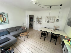 Cosy appartment with balcony and nice acces to large shared yard.<br />Bathroom   Appartment close to Søerne, Fælledparken, Nørrebro Entire condo vacation rental 653969884572635520
