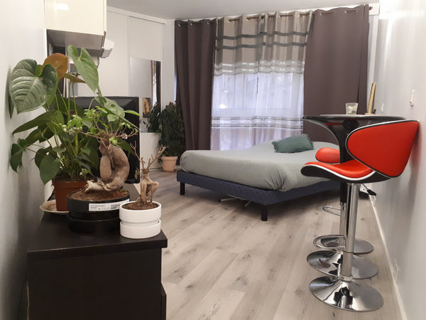 Lovely new studio  21.5 meters square in great and safe Area, 2 minutes from mét Paris, France Studio neuf cosy au cœur du 15e Entire rental unit vacation rental 23493961