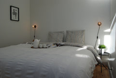 You stay in a stylish, totally renovated roof apartment in the centre of the cit Ghent, Belgium Centre Ghent: design 2p apartment Private room in rental unit vacation rental 12139439