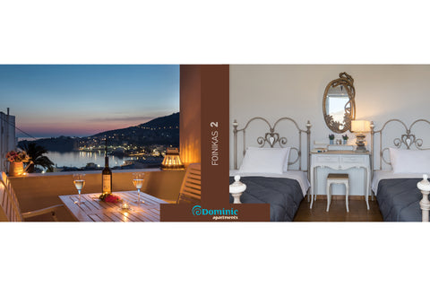 <b>The space</b><br />This apartment is located in a friendly and quiet location Foinikas, Greece Dominic Apartment 2 Entire rental unit vacation rental 2650785