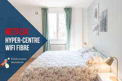 <b>License number</b><br />6938712871216 Meyzieu, France ❤️ COZY STUDIO ★ LYON HYPER-CENTER ★ JEAN-MACÉ Entire rental unit vacation rental 27534935