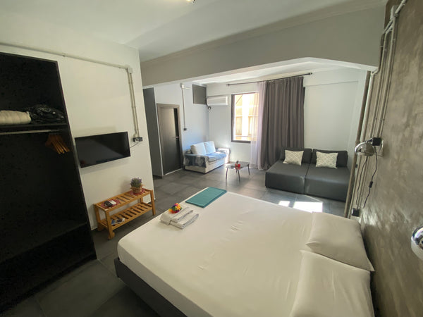Virginia's Boutique Studio it's industrial style apartment's at the centre of At Athens, Greece Virginia's boutique Studio Psyrri/Ψυρρή Entire rental unit vacation rental 51258073