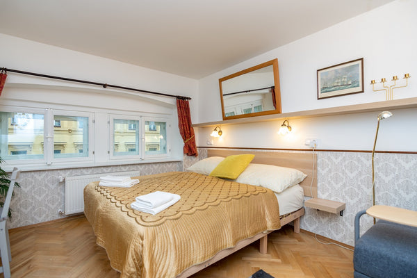 Newly renovated (12/2020), stylish central apartment for 1-2 people with queen-s Czechia Brand new for 2 in downtown | WIFI + Kitchen Entire serviced apartment vacation rental 21881281