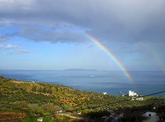 In a perfect location with the best view of Heraklion City and the Cretan sea, J  SEAVIEW HOUSE Entire condo vacation rental 18398106