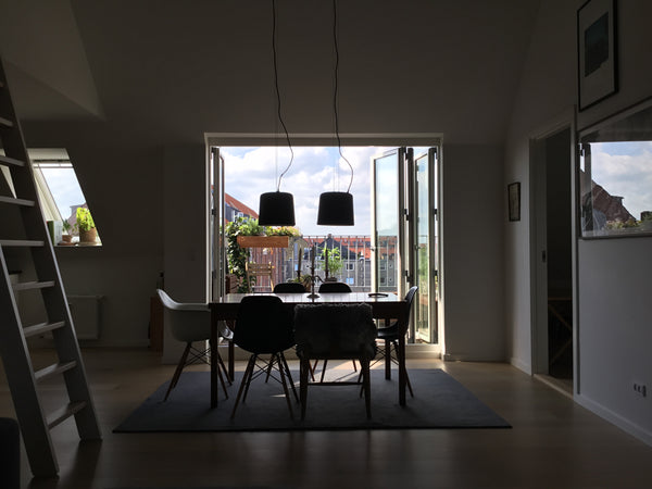 Completely new renovated apartment with a large living room that has the high to Copenhagen, Denmark New top floor 3 room apartment with roof balcony Entire condo vacation rental 20018079