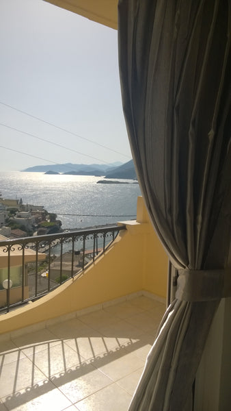 Overlooking the Cretan Sea from its balcony, this air-conditioned studio feature  Anastasia Apartments 2 Private room in rental unit vacation rental 3799008