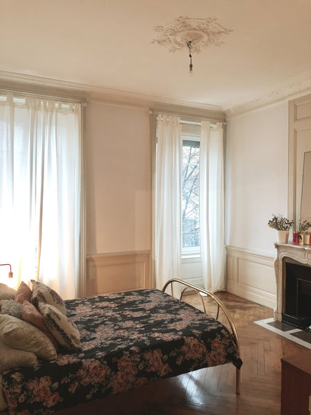 Chambre spacieuse et calme, salle d'eau  attenante avec porte privative, dans un Lyon, France Grande chambre avec salle de bain attenante . Private room in rental unit vacation rental 30414489