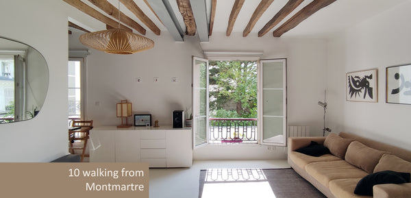 Very quite renovated parisian apartment. Fully furnished modern cozy apartment w Paris, France 10 minutes walking from Montmartre Entire rental unit vacation rental 20313706