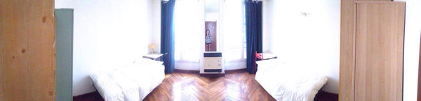 Hello everybody!<br /><br />Our accomodation is young and shared with some other Rome, Italy Large bedroom with two beds in central Paris Private room in rental unit vacation rental 16161343