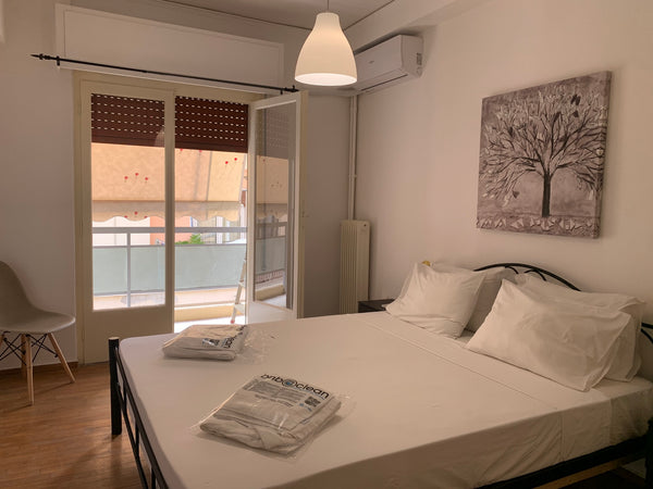 The apartment is suitable for 3 people and is located in the area of Neos Kosm GR Happy & Easy central flat Entire condo vacation rental 646021272555091882