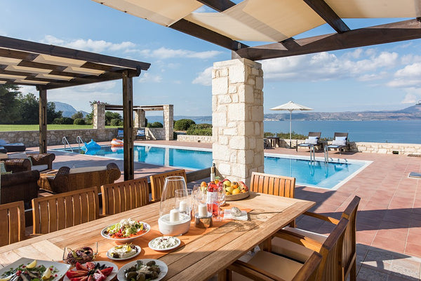 Villa Zoe, beautiful sea views, private pool, huge lawn, near the sea. Peaceful  Chania, Greece Zoe, beautiful villa with amazing views Entire villa vacation rental 6400539