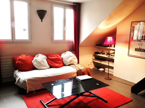 This lovely two room appartment with view on the Georges Pompidou center. <br /> Paris, France Nice Duplex in the heart of Marais Entire rental unit vacation rental 4304278
