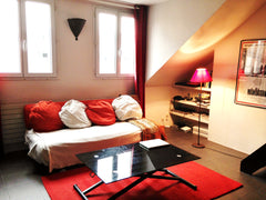 This lovely two room appartment with view on the Georges Pompidou center. <br /> Paris, France Nice Duplex in the heart of Marais Entire rental unit vacation rental 4304278