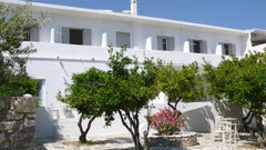 Each room in our family hotel has a balcony with a sea view, en-suite shower roo Greece Hotel Anezina, Drios, Paros Private room in bed and breakfast vacation rental 9438288