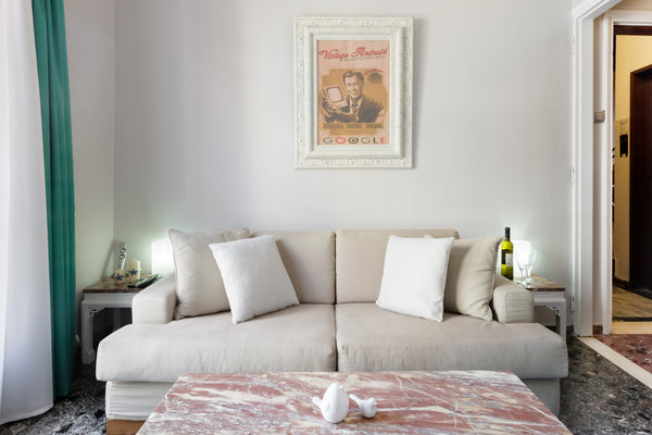 Catch a glimpse of the sea from the front balcony, and plan a day that includes  Chania, Greece Stroll to the Beach from a Sea View Flat Entire rental unit vacation rental 2592115