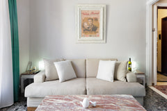 Catch a glimpse of the sea from the front balcony, and plan a day that includes  Chania, Greece Stroll to the Beach from a Sea View Flat Entire rental unit vacation rental 2592115
