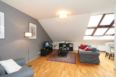 This flat is in the Prague 2 district of Prague, 2 km from Historical Building o Mníšek pod Brdy, Czechia Moravska 4, # 13 Entire rental unit vacation rental 39713724