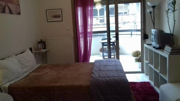 A  comfortable studio on the third floor in an ideal location in the center of T Thessaloniki, Greece studio City center Entire rental unit vacation rental 20227471