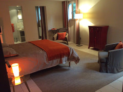 Dans tres belle villa, chambre calme cote jardin avec acces independant, wc et    Villa Monplaisir proch centre ville Private room in home vacation rental 12216249
