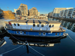 Fall a sleep to the gentle rocking of the waves and wake up to the sound of seag Copenhagen, Denmark Alte Liebe a charming houseboat in Copenhagen Houseboat vacation rental 579680654574544863