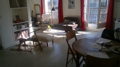 Nice and quiet private bedroom in a 2 bedrooms flat.<br />In a 60m2 bright flat  Paris, France Private bedroom near canal StMartin Private room in rental unit vacation rental 6173973