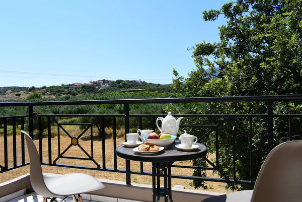 Our Pansion offer you breakfast at 10€. breakfast you could pay at the property.  Kournas Lake Pansion N 4 Private room in bed and breakfast vacation rental 649204166277423768