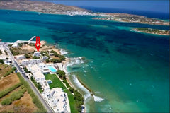 Kiter's paradise beach house is a cosy place to relax. It has an amazing view to Paros, Greece Kiter's paradise beach house Cycladic home vacation rental 35261268