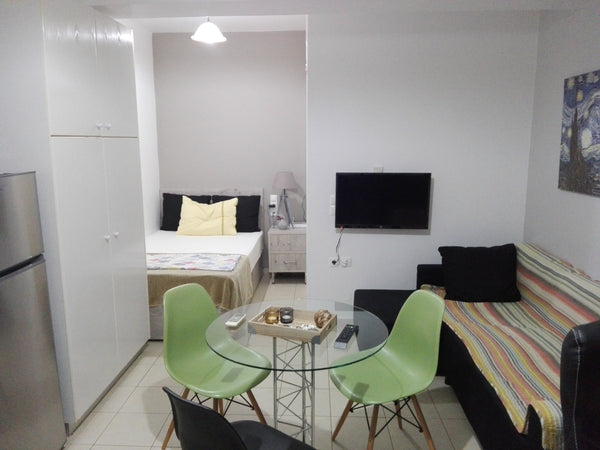 New Design and renovated at 2018. Quiet neighborhood with nice  balcony view. Pr Heraklion, Greece Small but Cute Entire home vacation rental 34039855