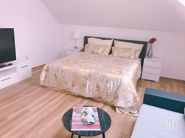 Newly renovated spacious room for 4 people with a large balcony and beautiful vi Prague, Czechia Big room with beautiful view! 15 min to the center Private room in guest suite vacation rental 23624495