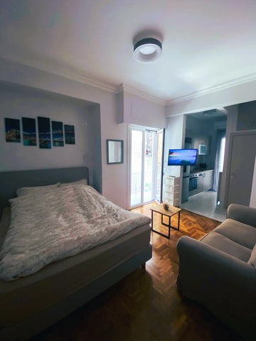 A space made with taste and style, fully equipped to meet all the needs of your  Acharnes, Greece ❥ Cozy Studio Apartment in down-town Athens ! Entire condo vacation rental 53303741