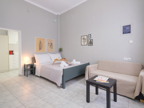 Modern newly renovated, fully equipped studio in a quiet and safe neighborhood.  Heraklion, Greece Spacious & Modern Private Studio near City Center Entire home vacation rental 614554638323062569