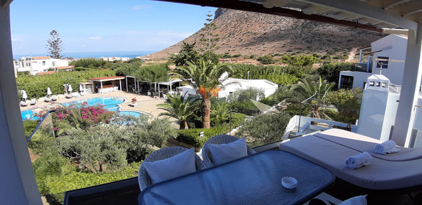 Two single-bedroom suites. The main materials used to decorate these apartments  Chania, Greece Artemis Village Louisa -One Bedroom Suite Entire rental unit vacation rental 33107354