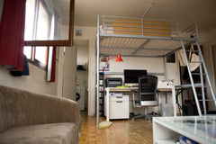 Bonjour,<br />Vous serez sous la garde de mon vieux vélo.<br />La cuisine vous s Paris, France Studio Paris 11 Entire rental unit vacation rental 6953808