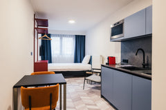 Our single studio with ensuite bathroom and fully equiped kitchen offers all the  Single studio Room in aparthotel vacation rental 53838768