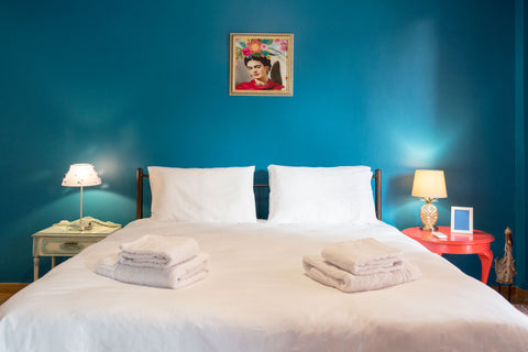 A recently renovated, 4th-floor, 80 sqm apartment located in Kaisariani one of A Athens, Greece "Casa de colores", next to the metro Entire rental unit vacation rental 29850070